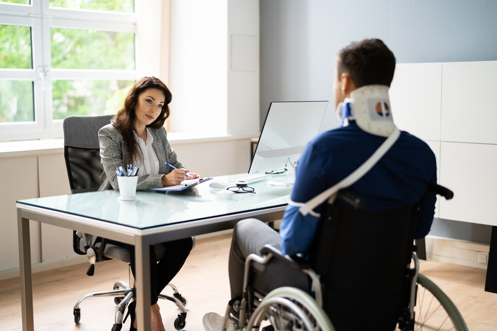 worker injury and disability compensation, social security claim